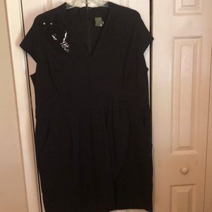 Black Plus Size Party Dress